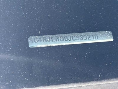 2018 Jeep Grand Cherokee Sterling Edition 4x2
