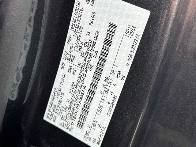 2018 Ford F-150 XL