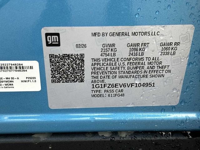 2027 Chevrolet Bolt RS