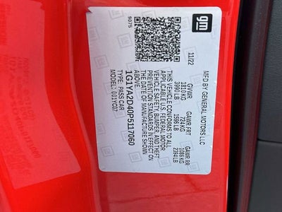 2023 Chevrolet Corvette Stingray 1LT