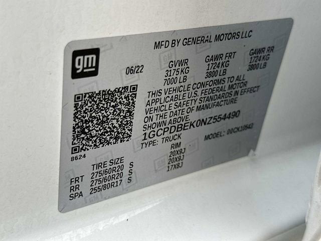 2022 Chevrolet Silverado 1500 Custom