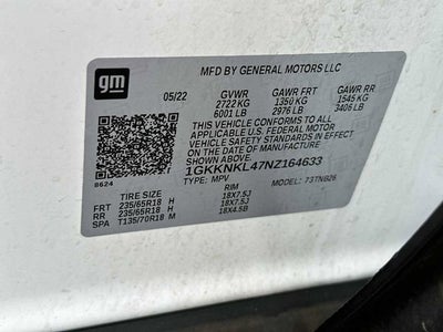 2022 GMC Acadia SLE