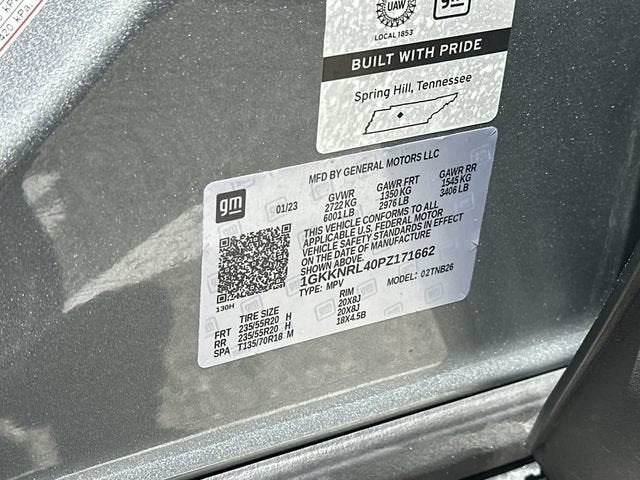 2023 GMC Acadia SLE