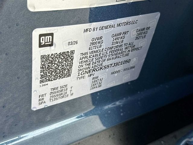 2026 Chevrolet Traverse LT