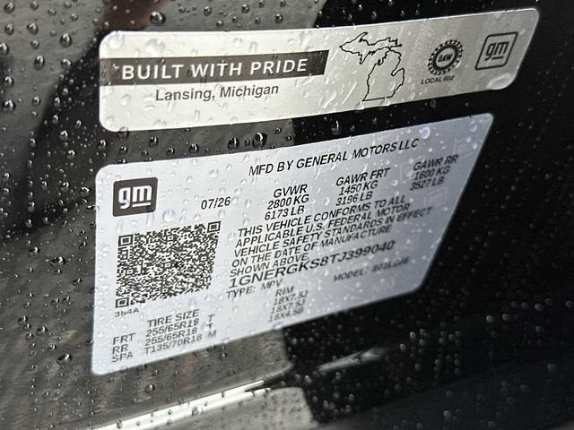 2026 Chevrolet Traverse LT