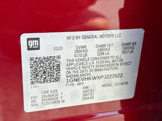 2023 Chevrolet Traverse LT Leather