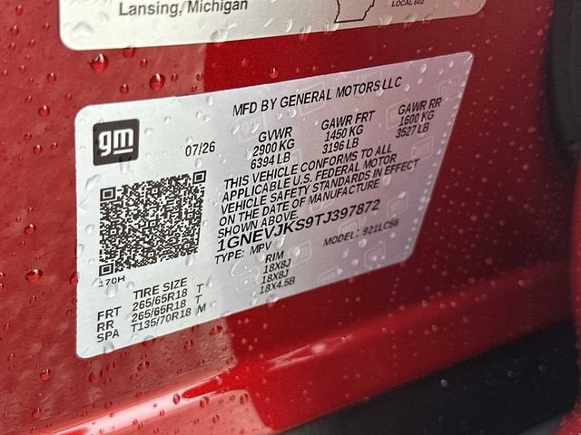 2026 Chevrolet Traverse Z71