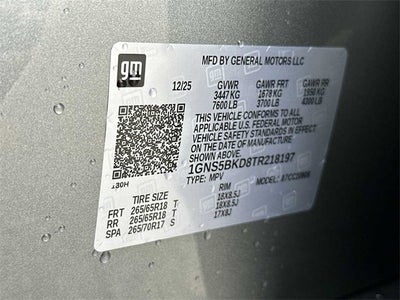 2026 Chevrolet Suburban LS