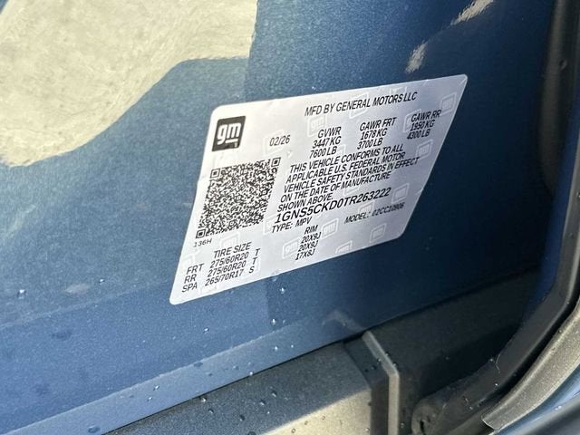 2026 Chevrolet Suburban LT