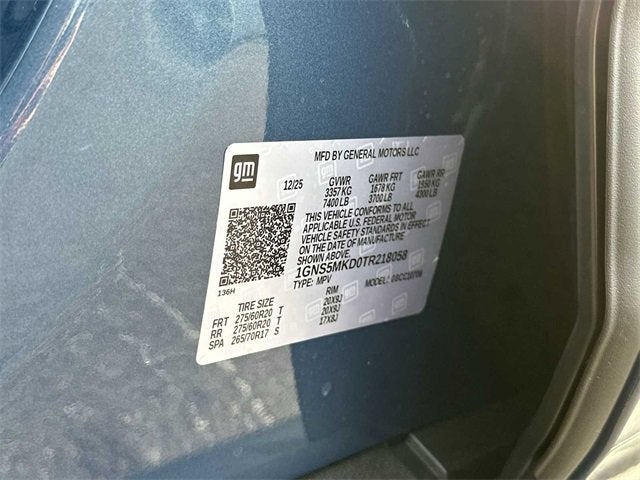 2026 Chevrolet Tahoe LS