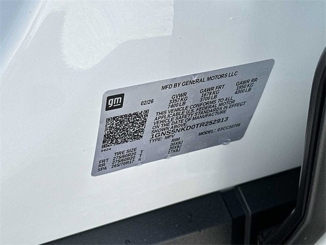 2026 Chevrolet Tahoe LT