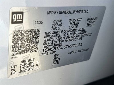 2026 Chevrolet Tahoe High Country