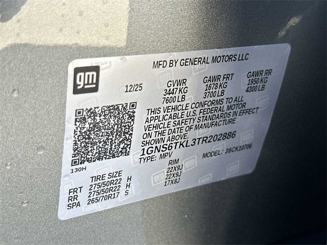 2026 Chevrolet Tahoe High Country