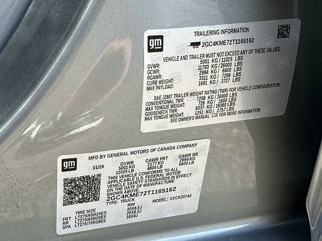 2026 Chevrolet Silverado 2500 HD Custom