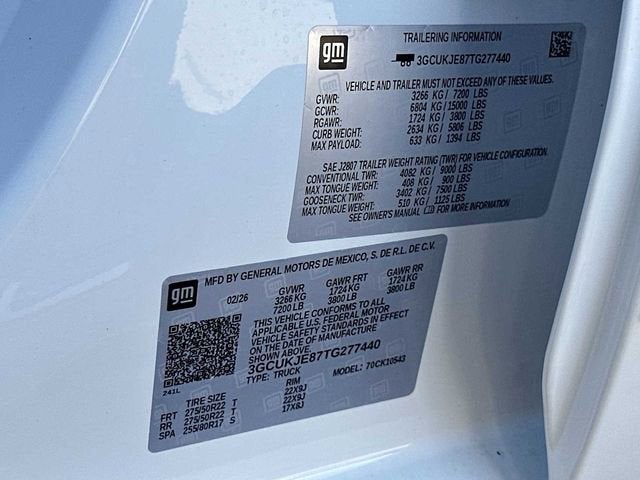 2026 Chevrolet Silverado 1500 High Country