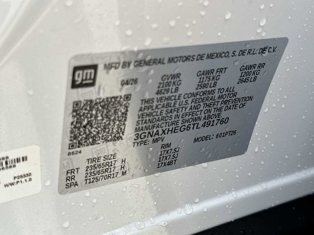 2026 Chevrolet Equinox LT