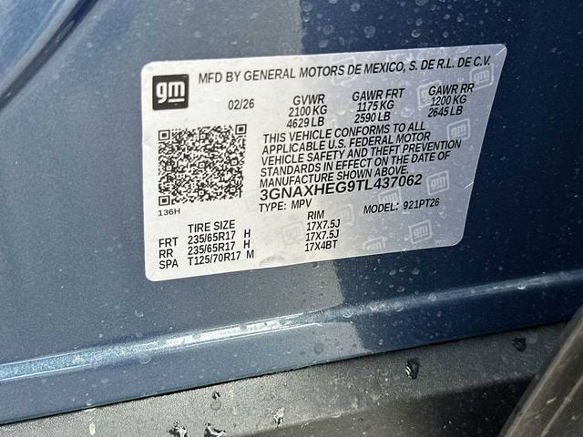 2026 Chevrolet Equinox LT