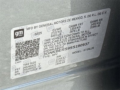 2025 Chevrolet Blazer RS