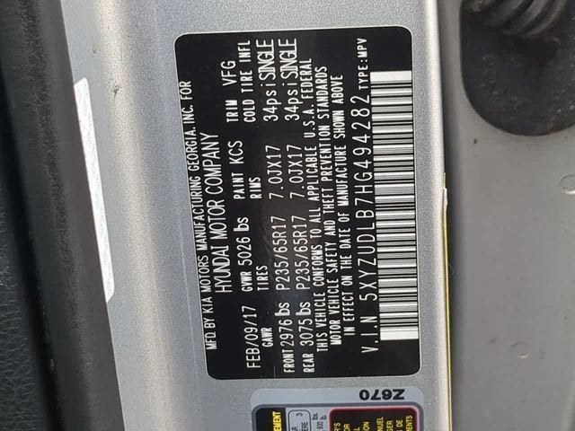 2017 Hyundai Santa Fe Sport 2.4L