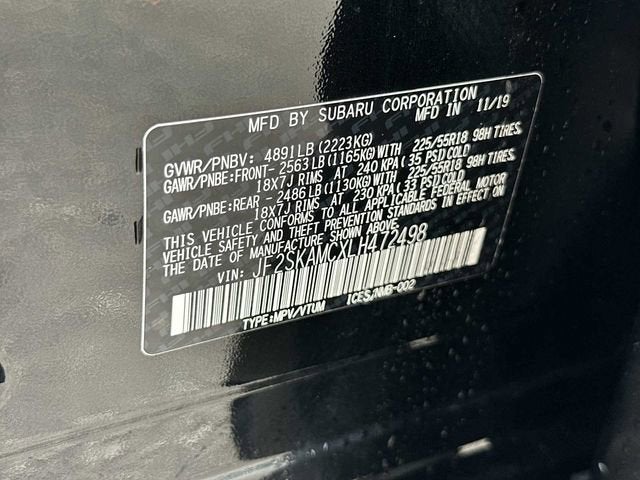 2020 Subaru Forester Sport