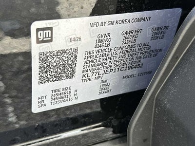 2026 Chevrolet Trax 2RS