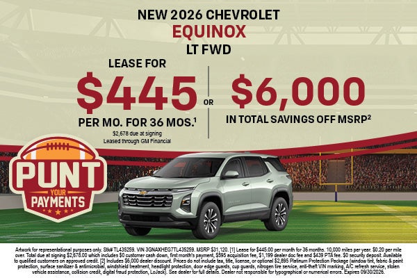 2026 Equinox Specials