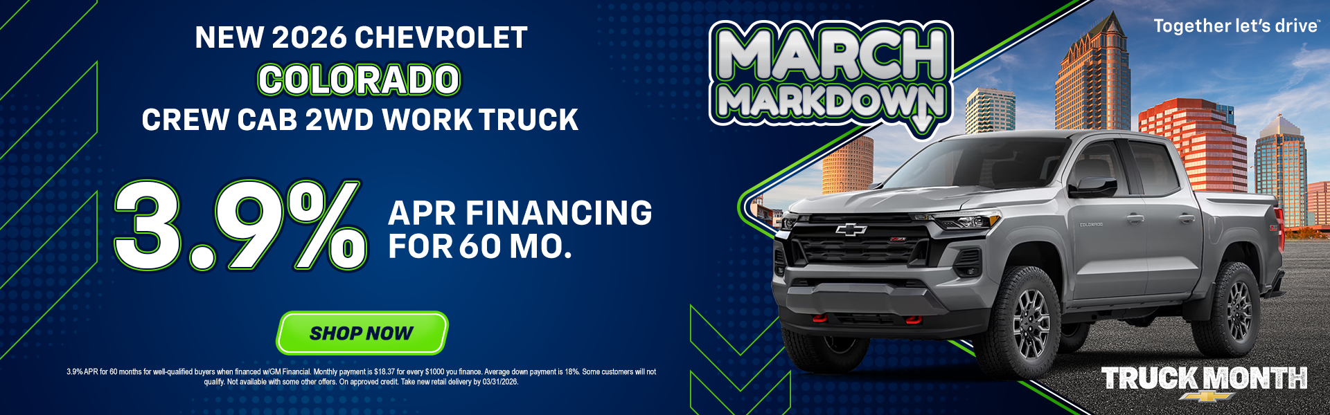 2026 Chevy Colorado