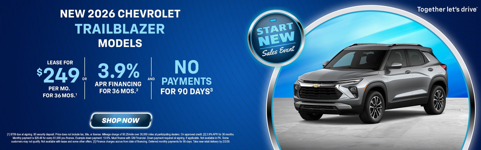 2026 Chevrolet Trailblazer Models