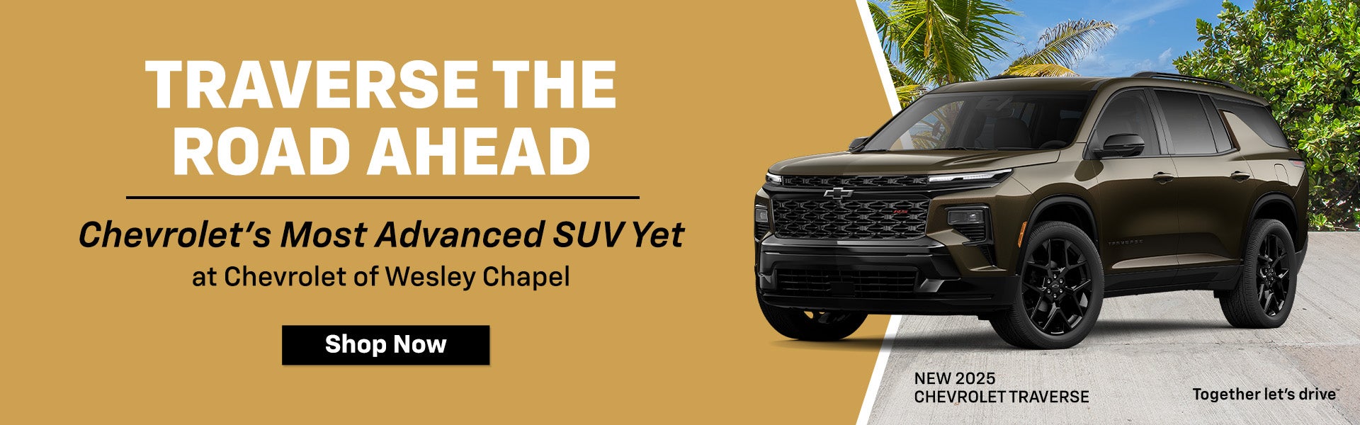 Traverse the Road ahead at Chevrolet of Wesley Chapel